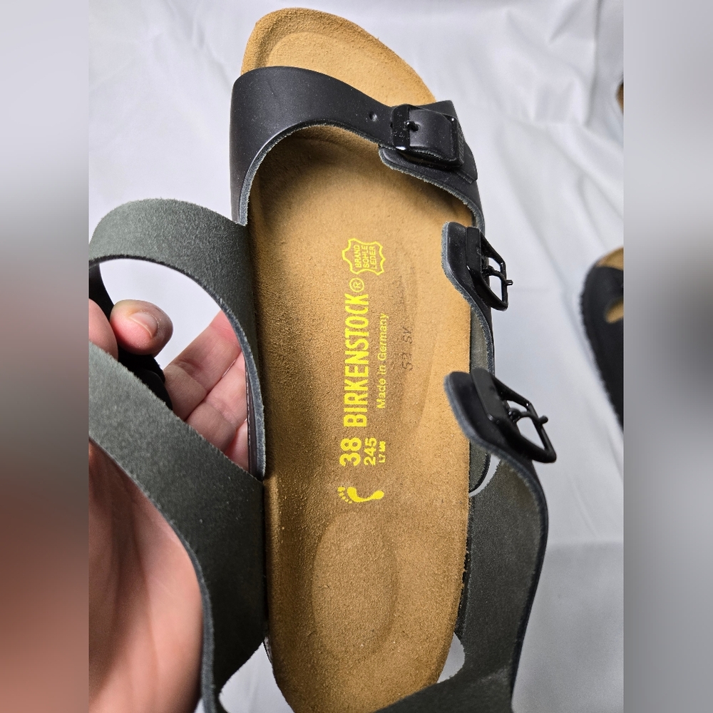 NWOT Birkenstock Athens Gladiator Sandals Size 38 - Picture 4 of 8